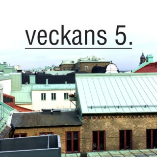 Veckans 5 är en ny sajt som listar Göteborgs guldkorn
