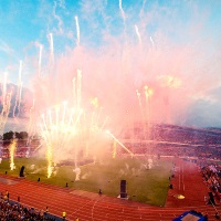 Gothia Cup-fotboll i Göteborg