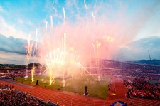 Gothia cup fotboll i Göteborg, invigning